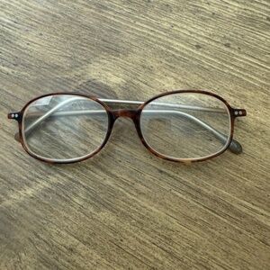 BULOVA “TRIBUTE TORONTO” Eyeglasses FRAMES ONLY 49-17-140 Demi Amber Tortoise